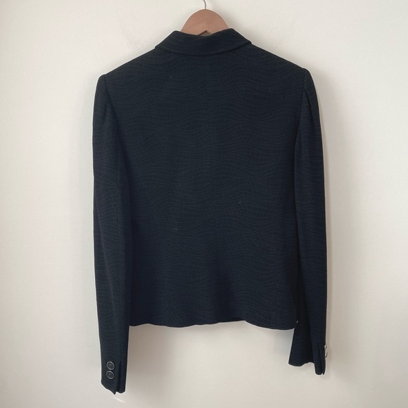 Versus Gianni Versace black blazer with line pattern - Picture 14 of 15